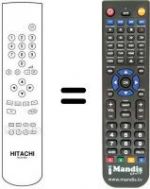 Télécommande équivalente RC H601
