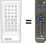 Télécommande équivalente RCIV16FACH
