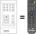 Télécommande équivalente RCIV12FACH
