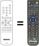 Télécommande équivalente RCX800