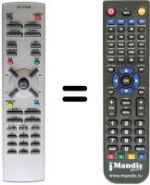 Télécommande équivalente Sinudyne 2930A