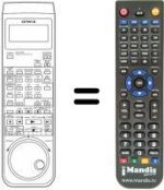Télécommande équivalente Aiwa HV-F95AE