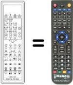 Télécommande équivalente RC5991