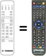 Télécommande équivalente Thomson 81DXC89DY