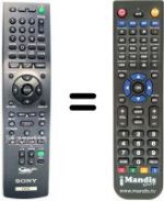 Télécommande équivalente REMCON1042