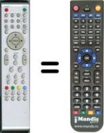 Télécommande équivalente Schaub Lorenz LT26-28332