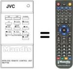 Télécommande équivalente RM-P76E