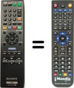 Télécommande équivalente RMT-B107A