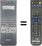Télécommande équivalente RMT-257