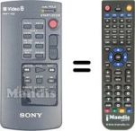 Télécommande équivalente RMT-702