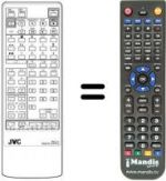 Télécommande équivalente RM-C711