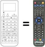 Télécommande équivalente Sharp RRMCG0552CESA