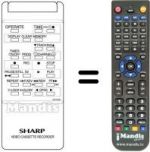 Télécommande équivalente RRMCG0716GE