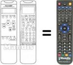 Télécommande équivalente Sharp RRMCG0827GESA