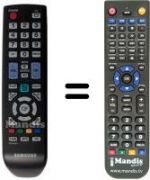 Télécommande équivalente BN59-00857A
