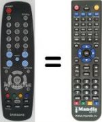 Télécommande équivalente BN59-00678A