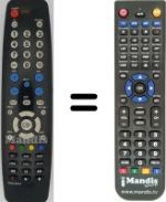 Télécommande équivalente BN59-00690A