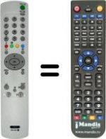 Télécommande équivalente Sony KV-29FQ60K