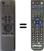 Télécommande équivalente Samsung PS50P5H