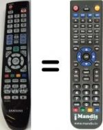 Télécommande équivalente BN59-00854A