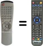 Télécommande équivalente Samsung AH59-00063B