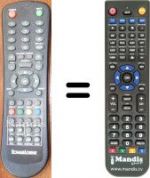 Télécommande équivalente Schaub Lorenz LT154-130DBU