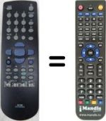 Télécommande équivalente Seg VCR5361
