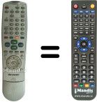 Télécommande équivalente Sharp RRMC-GA206WJSA