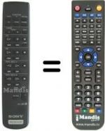 Télécommande équivalente Sony STRDE205