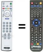 Télécommande équivalente RM-EA006