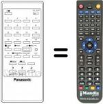 Télécommande équivalente Panasonic TNQ1458