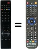 Télécommande équivalente Schaub Lorenz 32LT31
