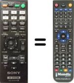 Télécommande équivalente RM-ADU079