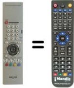 Télécommande équivalente Samsung AA59-00266A