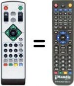 Télécommande équivalente Schaub Lorenz SL100TNT