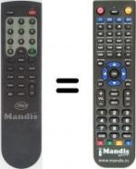 Télécommande équivalente RC10