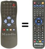 Télécommande équivalente RC1112905 / 00