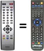 Télécommande équivalente Siemens GIGASETM365T