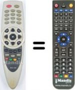 Télécommande équivalente RCD420