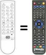 Télécommande équivalente RC14