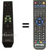 Télécommande équivalente Samsung AH59-01644A