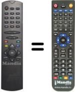 Télécommande équivalente RC2546