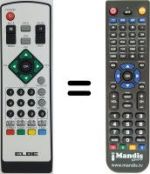 Télécommande équivalente Elbe TDT-130