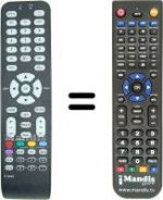 Télécommande équivalente Thomson 46E91NF32