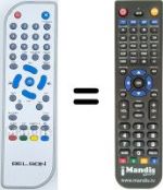 Télécommande équivalente Easy One DT150
