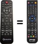 Télécommande équivalente AUNA Areal 525 v2
