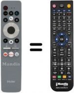 Télécommande équivalente Haier H65S9UG PRO