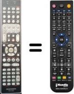 Télécommande équivalente Marantz RC013SR