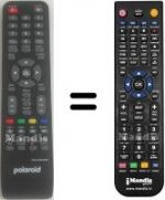 Télécommande équivalente 2200-ED040009