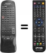 Télécommande équivalente RC-A3